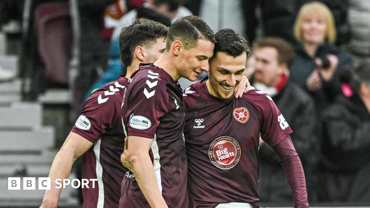 Narrow wins can be 'bedrock of success', Hearts boss says