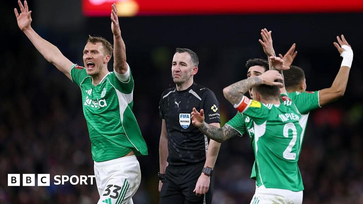 Referee and assistant stood down after FA Cup mistakes