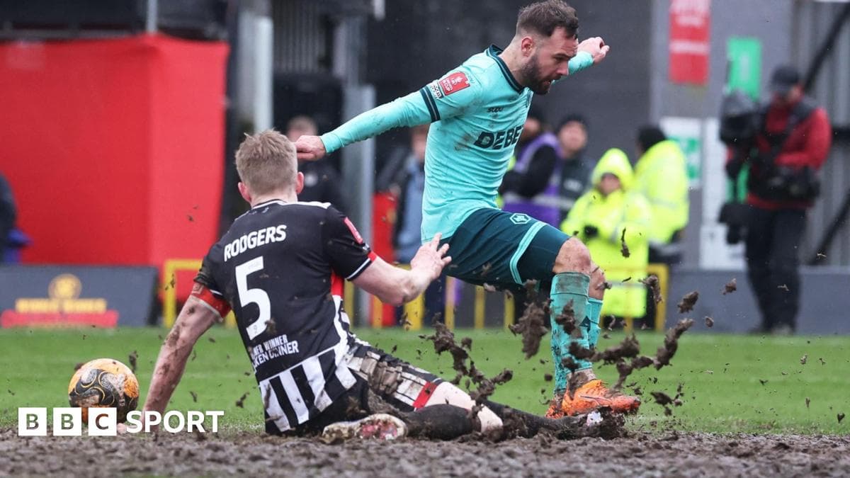 'A throwback' - Wolves beat Grimsby in FA Cup mudbath