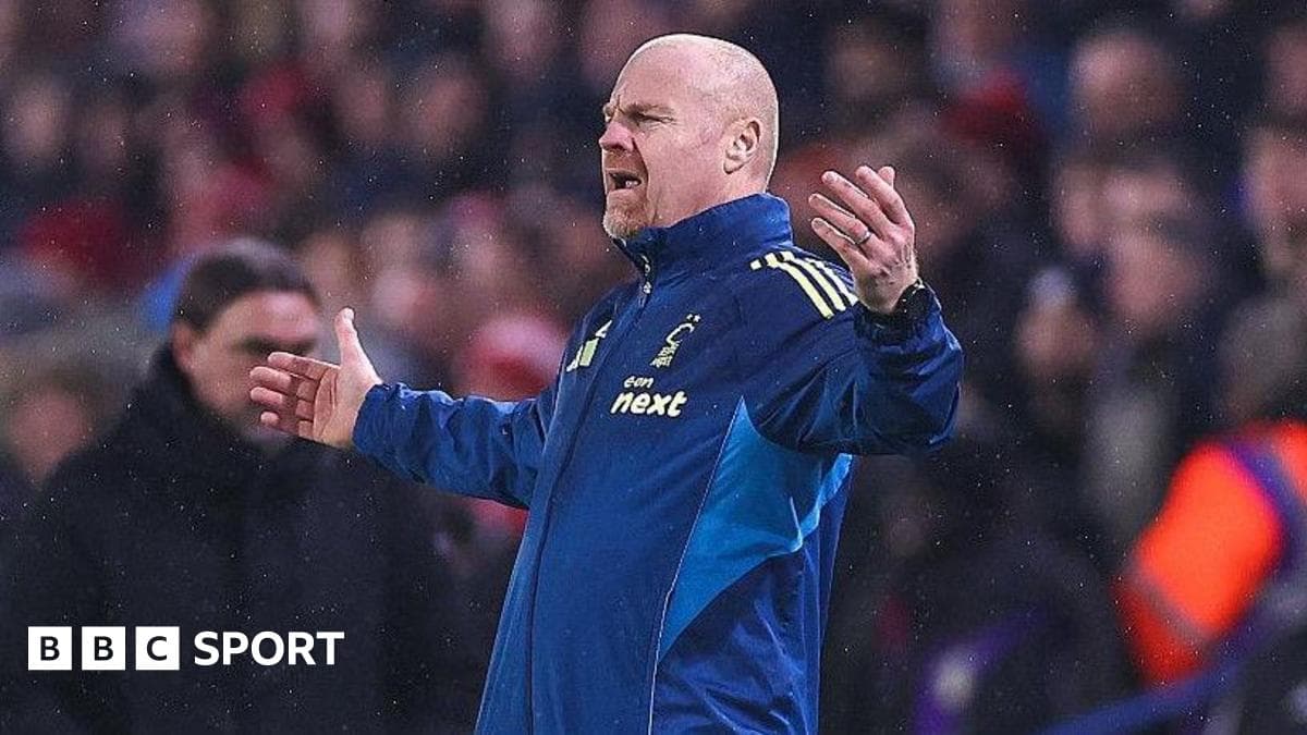 Dyche dismisses job fears as Forest fight the drop