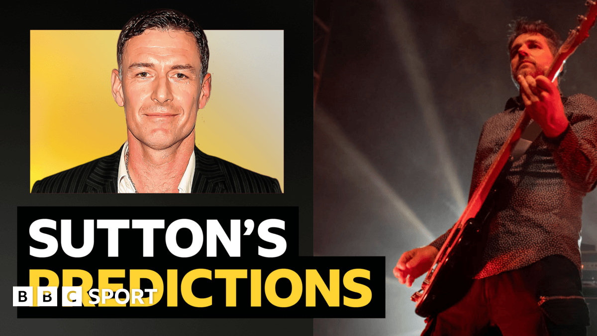 Sutton's predictions v Embrace bassist Steve Firth